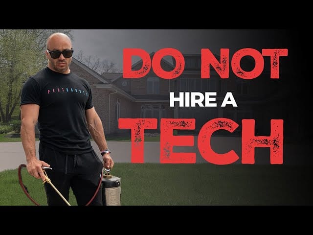 Why Your First Pest Control Hire Should Not Be a Tech