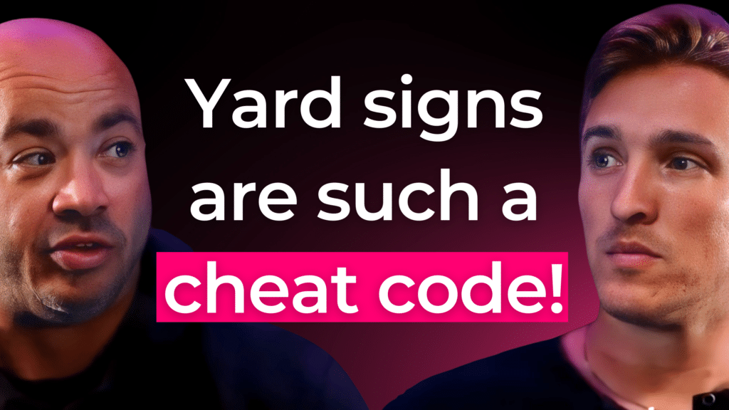 pest control yard signs